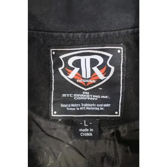 90's SR Designs Chevrolet Fuel Injection Racing Jacket - Picture 6 of 7